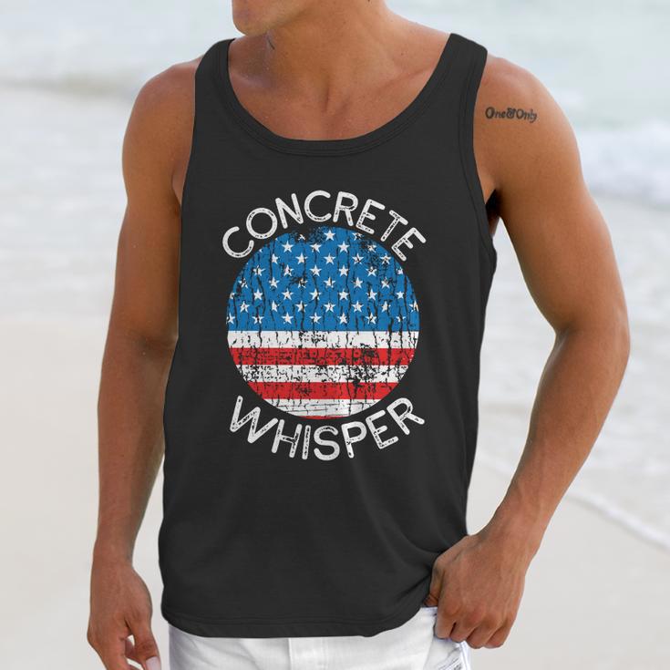 Concrete Whisper Construction Union Worker Labor Day Cool Gift Graphic Design Printed Casual Daily Basic Unisex Tank Top Gifts for Her