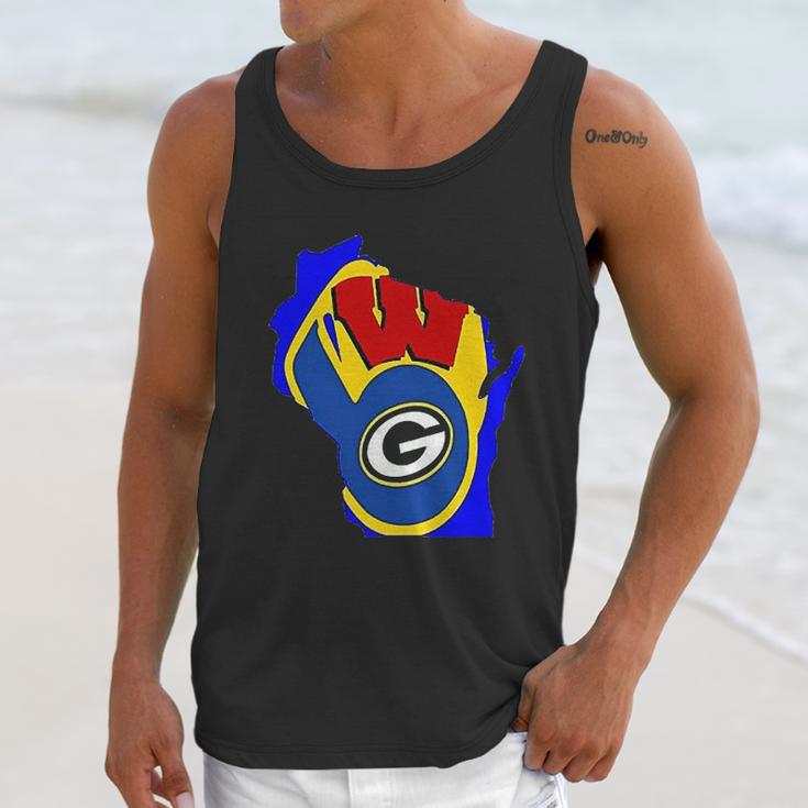 Cool Packers Brewers Badgers Unisex Tank Top Gifts for Her