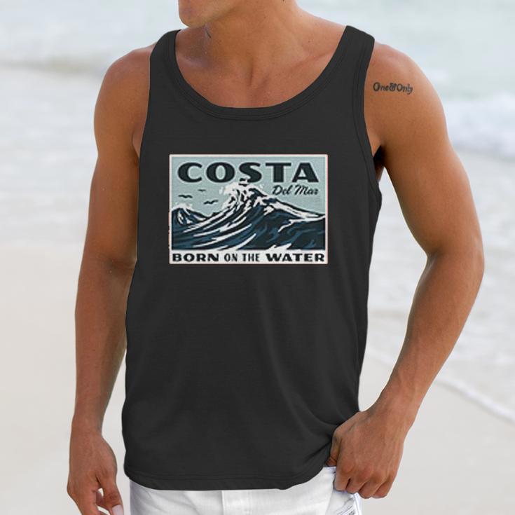 Costa Del Mar Postcard Wave Unisex Tank Top Gifts for Her