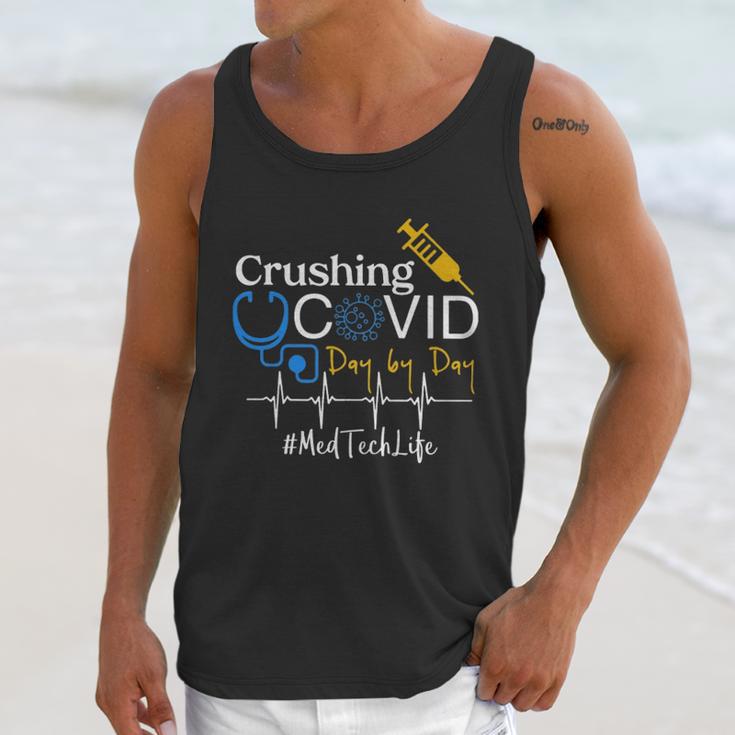 Crushing Dangerous Disease Day By Day Med Tech Unisex Tank Top Gifts for Her