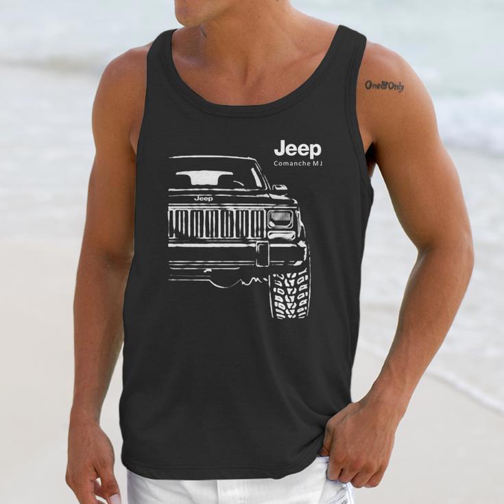 Custom - Jeep Comanche Mj Unisex Tank Top Gifts for Her