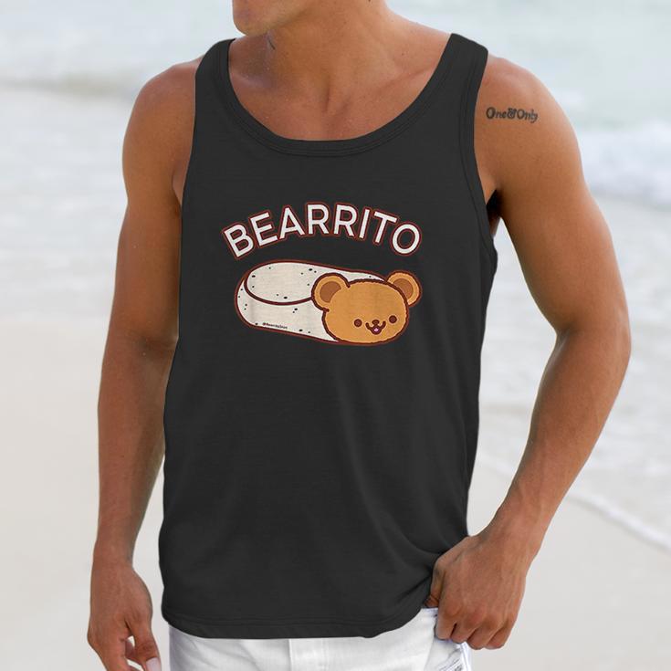 Cute Bearrito Teddy Bear Burrito Unisex Tank Top Gifts for Her