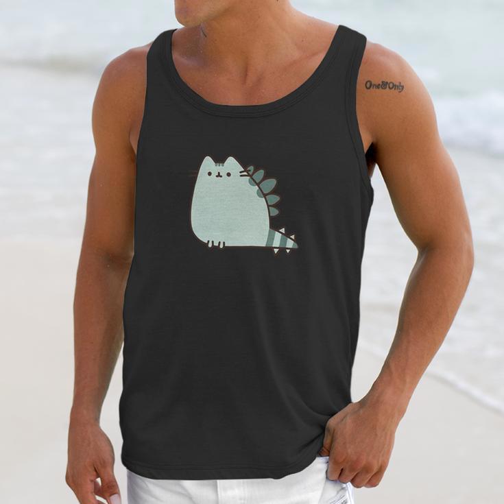 Cute Pusheen Dinosaur Unisex Tank Top Gifts for Her