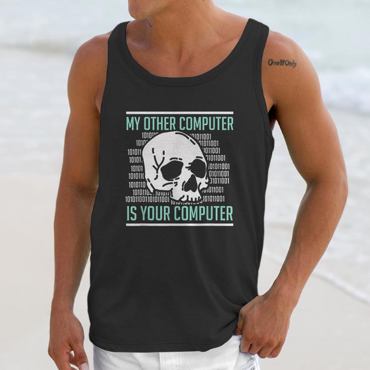 Cyber Hacker Computer Security Expert Cybersecurity Unisex Tank Top Gifts for Her