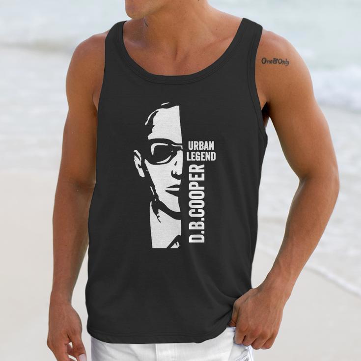 D B Cooper Urban Legend Robber Thief Parachute Unisex Tank Top Gifts for Her