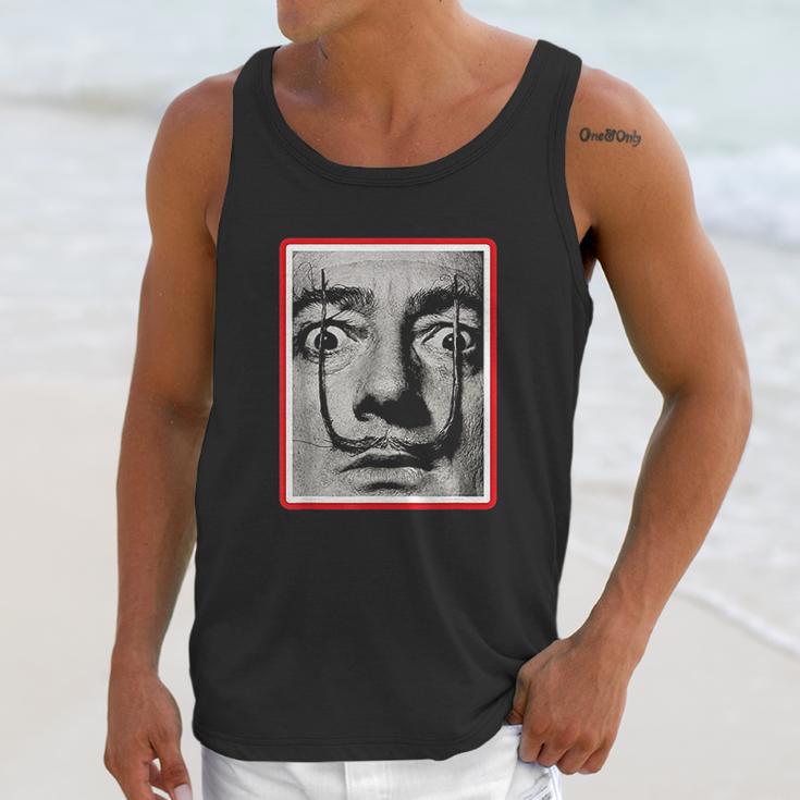 Dalis Black And White Dali Art Unisex Tank Top Gifts for Her