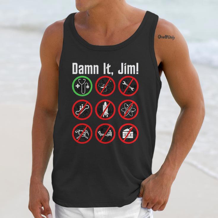 Dam N It Jim Unisex Tank Top Gifts for Her