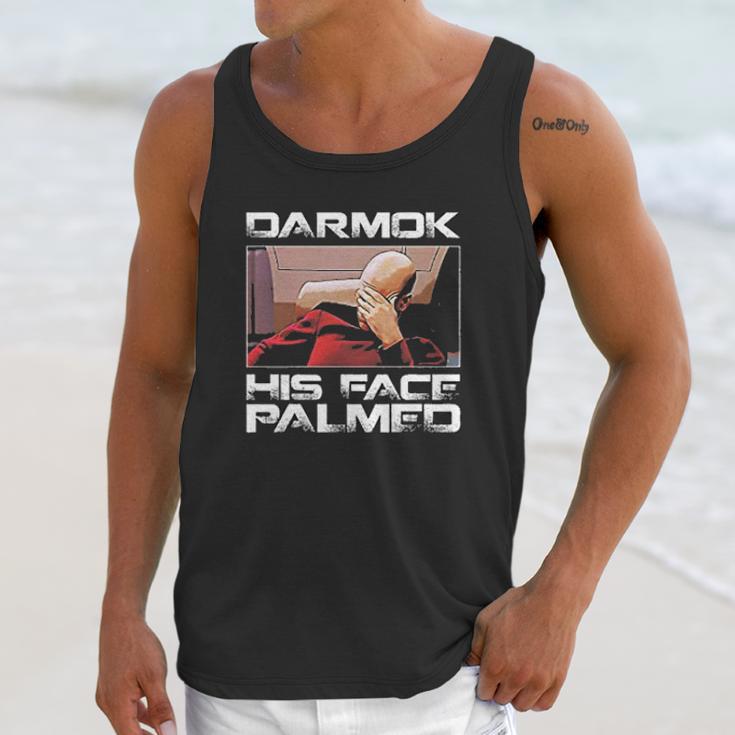 Darmok And Jalad At Tanagra His Face Palmed Unisex Tank Top Gifts for Her