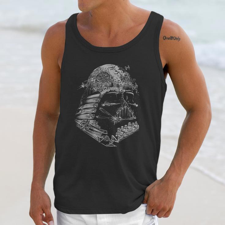 Darth Vader Build The Empire Graphic Unisex Tank Top Gifts for Her