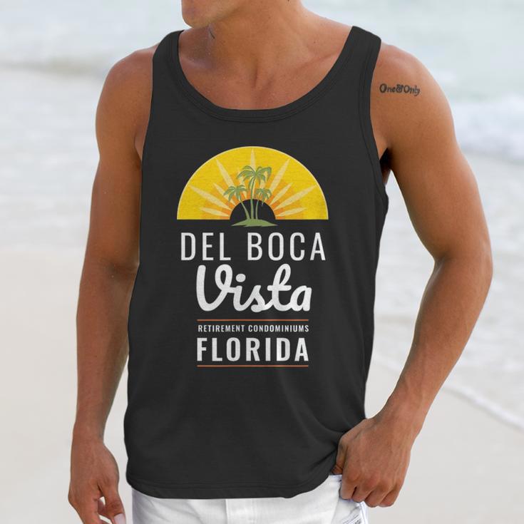 Del Boca Vista Funny Florida Unisex Tank Top Gifts for Her