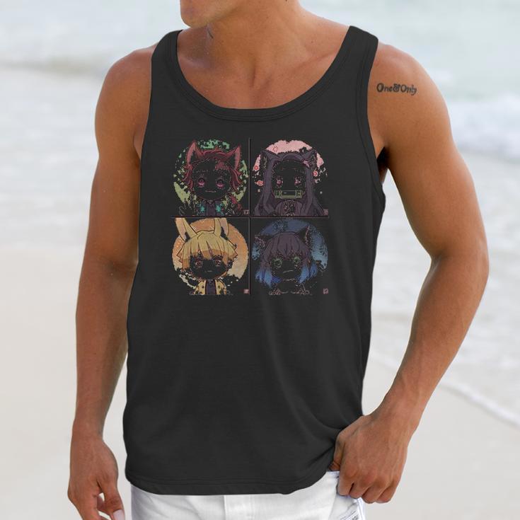 Demon Slayer Characters Unisex Tank Top Gifts for Her