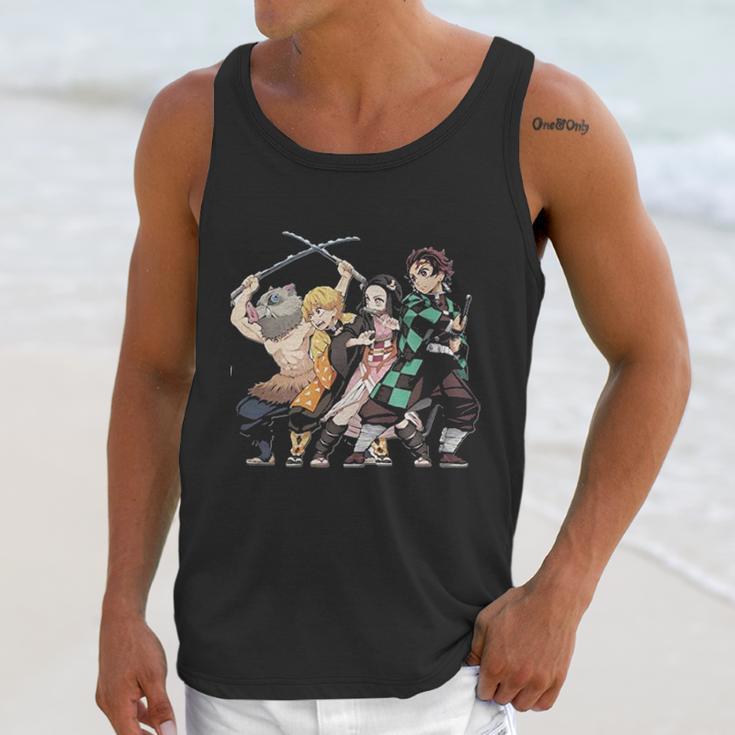 Demon Slayer Main Characters Unisex Tank Top Gifts for Her