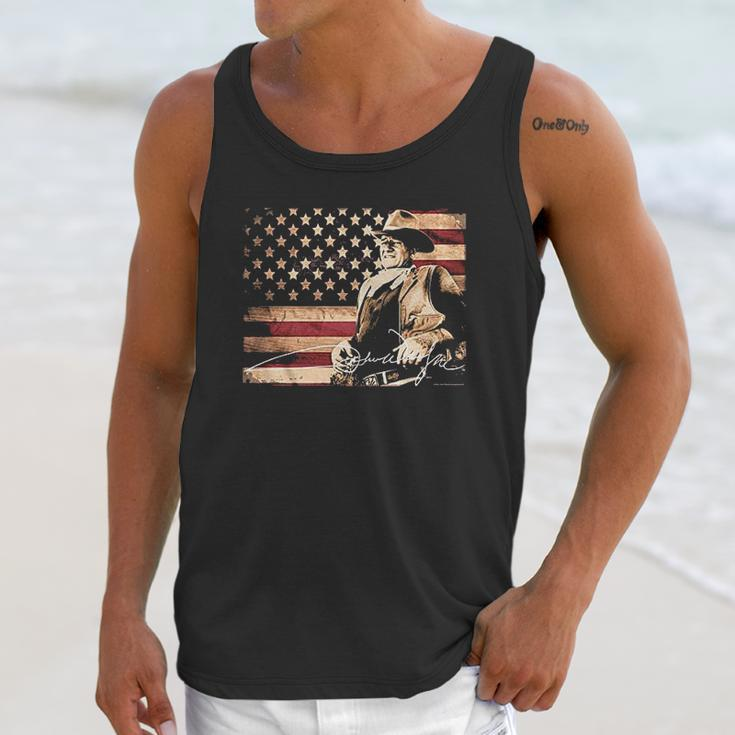 Designs John Wayne Tin Sign Unisex Tank Top Gifts for Her