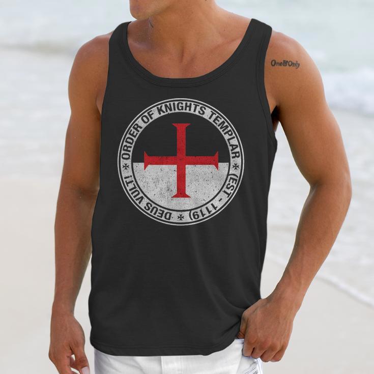 Deus Vult - Templar Unisex Tank Top Gifts for Her