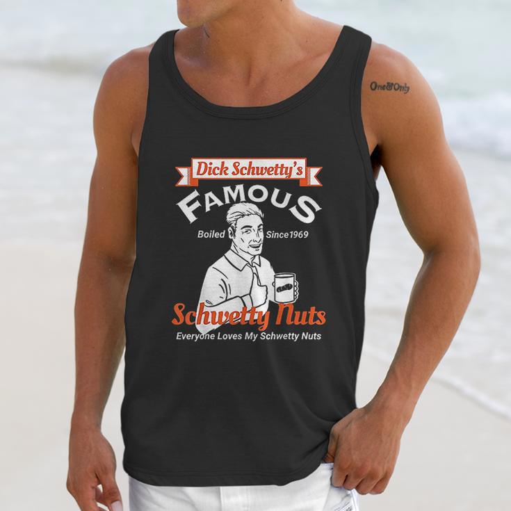 Dicks Famous Schwetty Nuts Sweaty Nuts Unisex Tank Top Gifts for Her