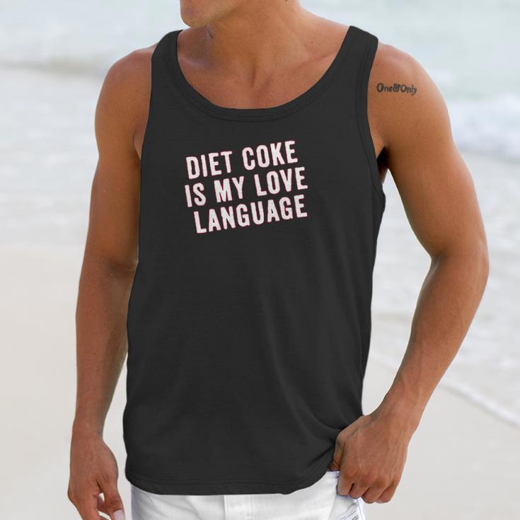 Diet Coke Is My Love Language Unisex Tank Top Gifts for Her