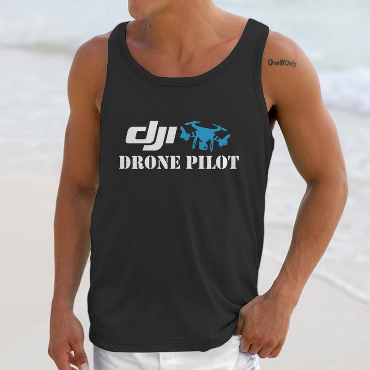 Dji Drone Pilot Logo Unisex Tank Top Gifts for Her