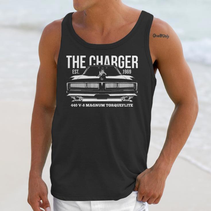 Dodge Charger Classic Us Muscle Car Unisex Tank Top Gifts for Her