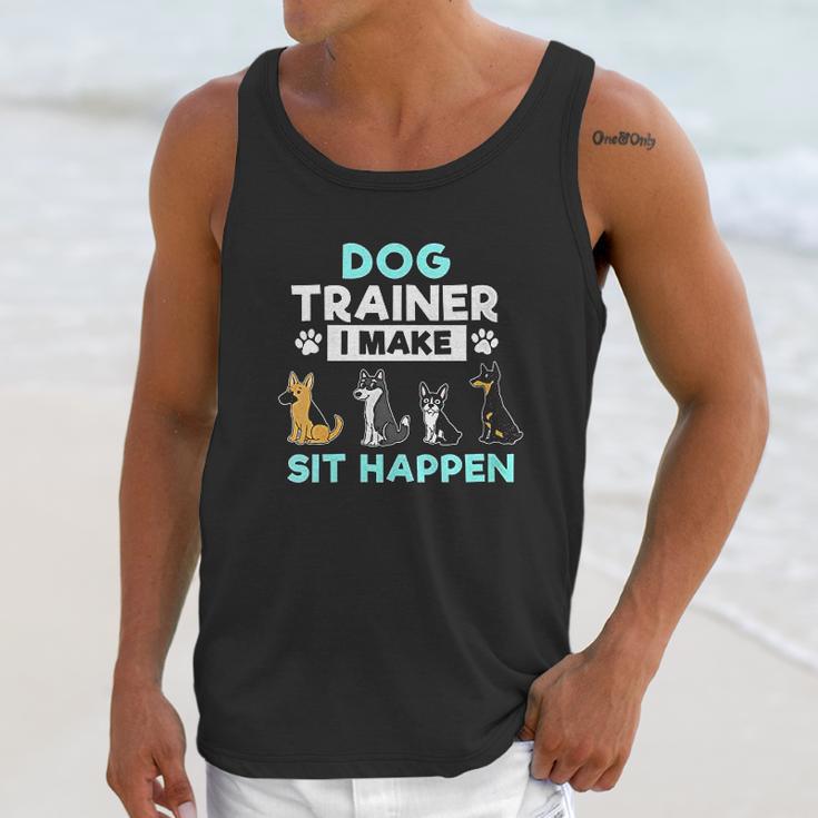 Dog Training Gift Dog Training I Make Sit Unisex Tank Top Gifts for Her