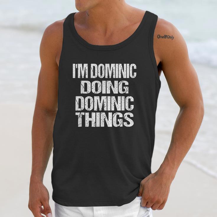 Dominic Things Unisex Tank Top Gifts for Her