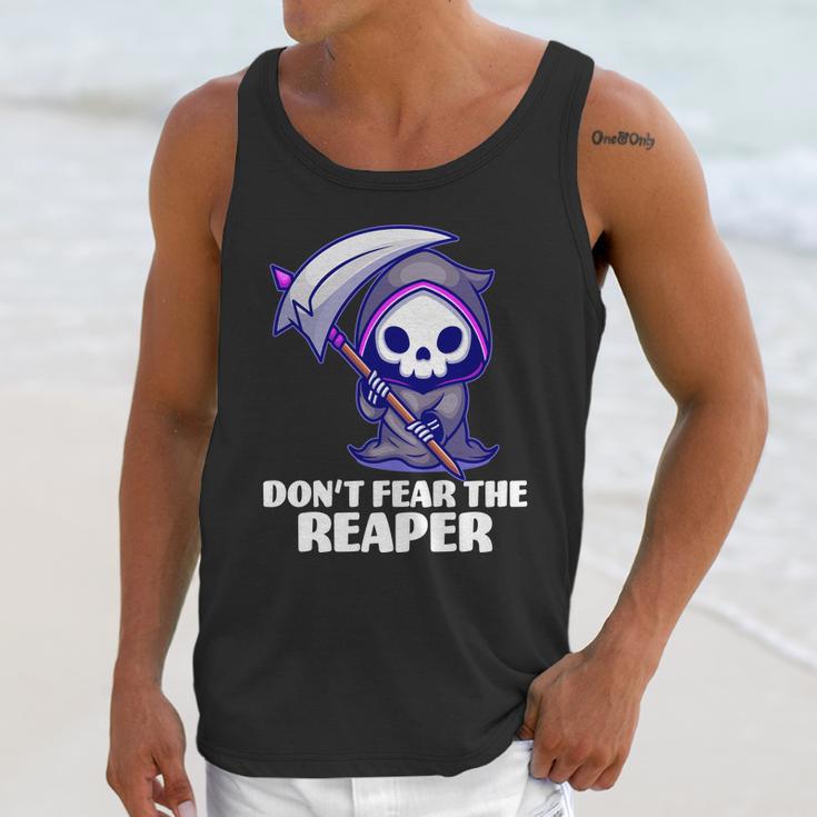 Dont Fear The Reaper Cute Chibi Reaper Unisex Tank Top Gifts for Her