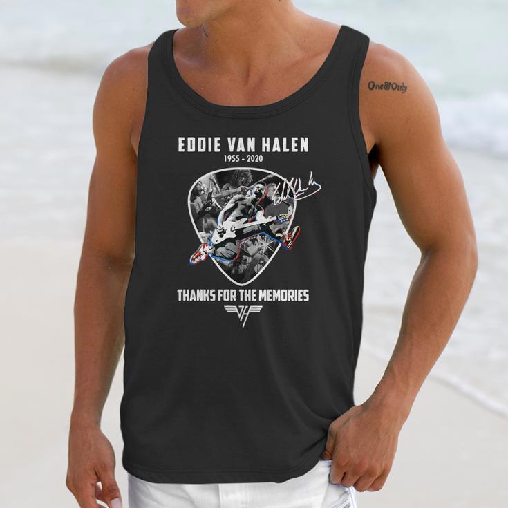 Eddie Van Helen Thanks For The Memory Unisex Tank Top Gifts for Her