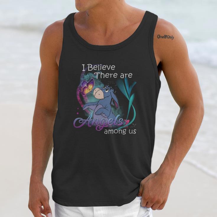 Eeyore I Believe There Are Angels Among Us Shirt Unisex Tank Top Gifts for Her