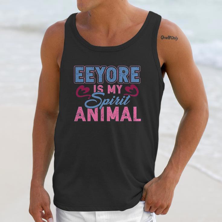 Eeyore Is My Spirit Animal Unisex Tank Top Gifts for Her