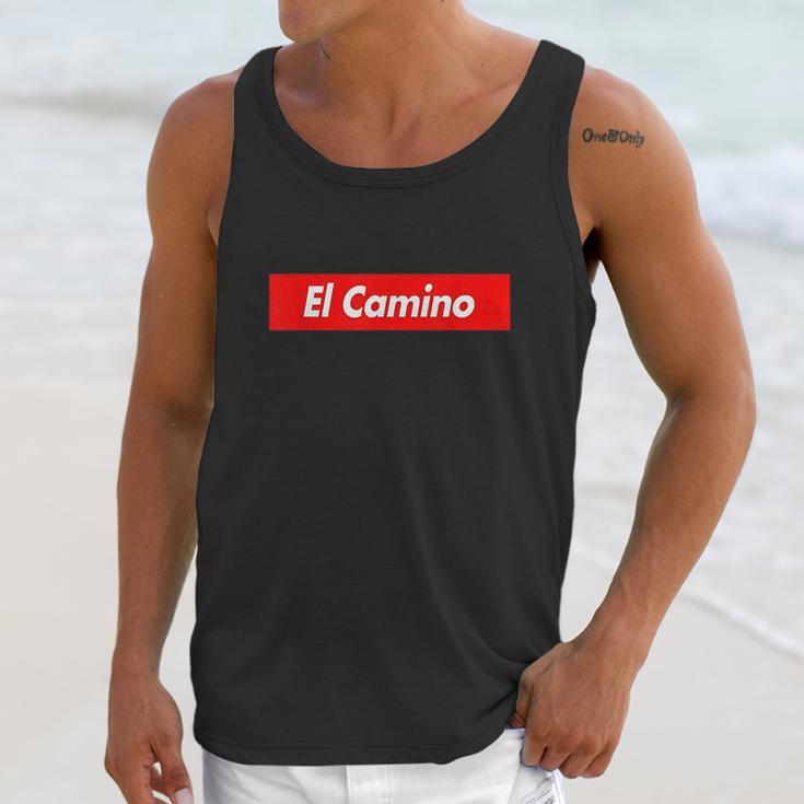 El Camino Red Box Logo Funny Unisex Tank Top Gifts for Her