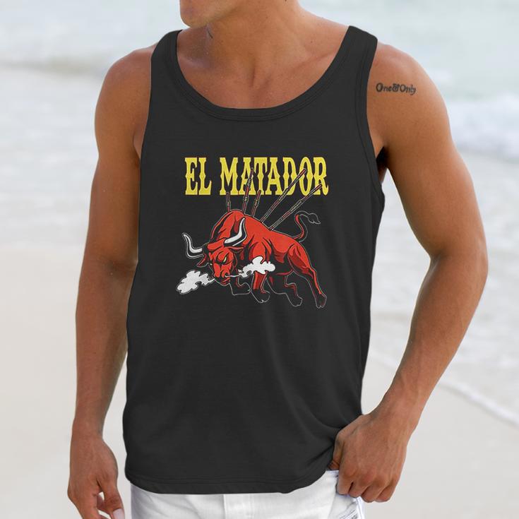 El Matador Bullfighting Bullfighter Bull Torero Unisex Tank Top Gifts for Her