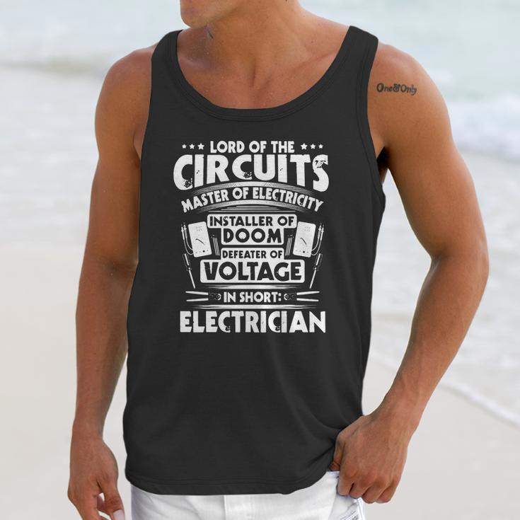 Electrician Sparky Electricity Lord Gift Present Unisex Tank Top Gifts for Her