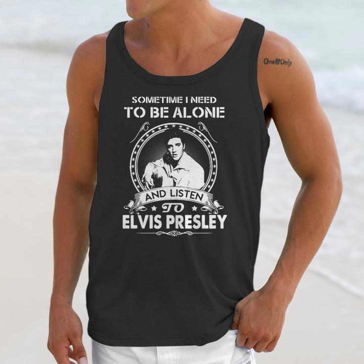 Elvis Presley Alonelisten Unisex Tank Top Gifts for Her