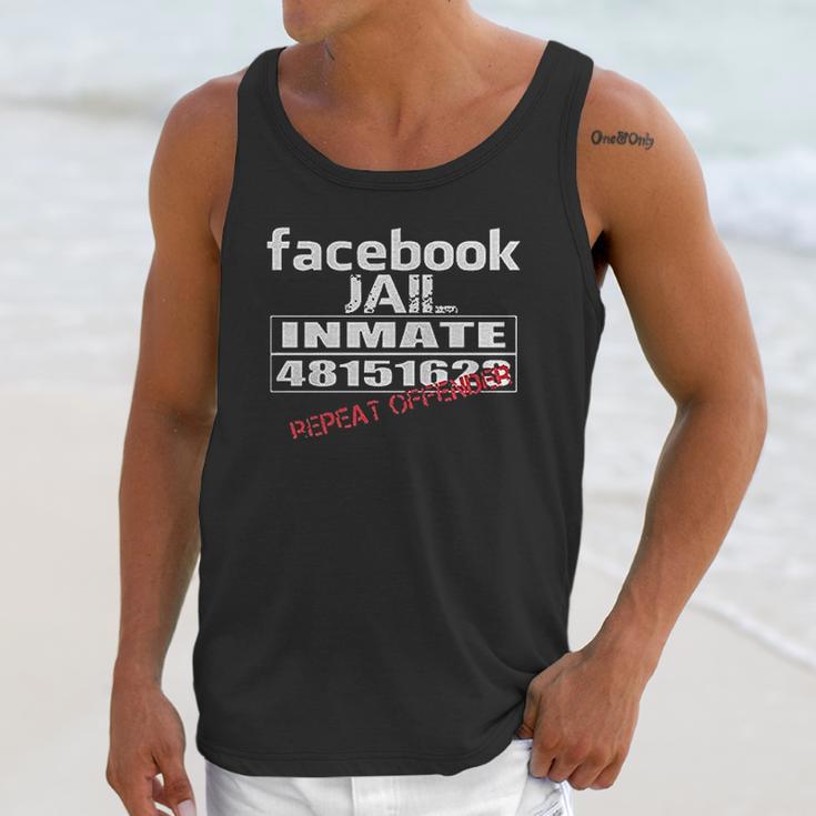 Facebook Jail Inmate 48151623 Unisex Tank Top Gifts for Her