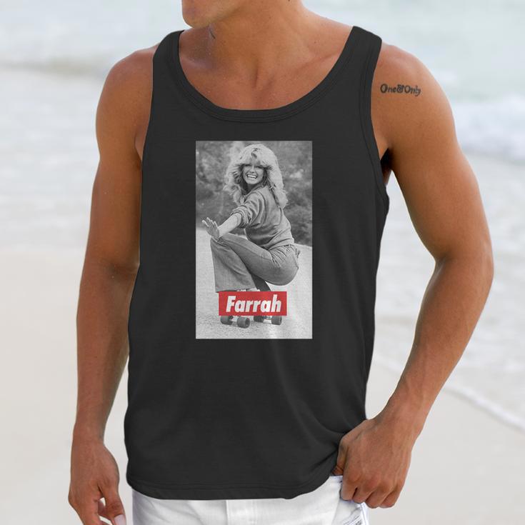 Farrah Fawcett Retro Unisex Tank Top Gifts for Her