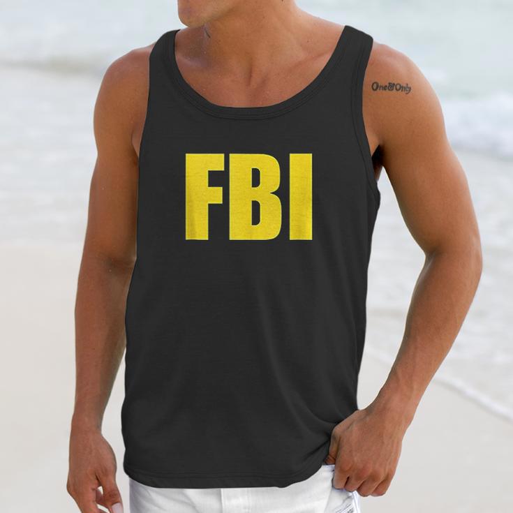 Fbi Federal Bureau Of Investigation Logo Unisex Tank Top Gifts for Her