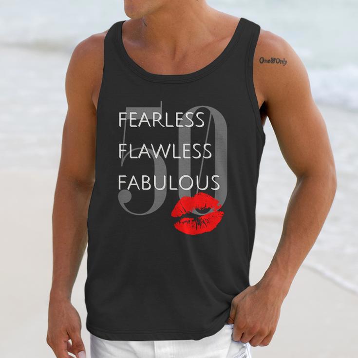 Fearless Flawless Fabulous 50 Unisex Tank Top Gifts for Her