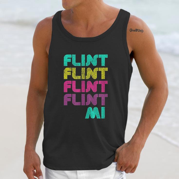 Flint Michigan Fun Gift From Your Hometown Unisex Tank Top Gifts for Her