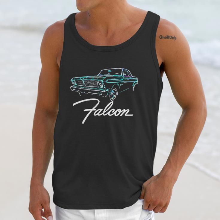 Ford Falcon Coupe Neon Lights Design Unisex Tank Top Gifts for Her