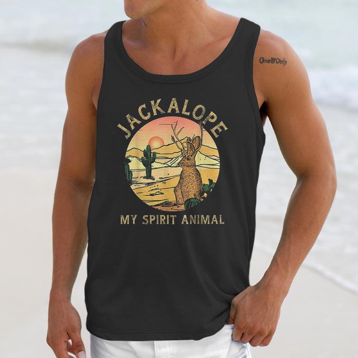 Forest Jackrabbit Desert Jackalope Unisex Tank Top Gifts for Her