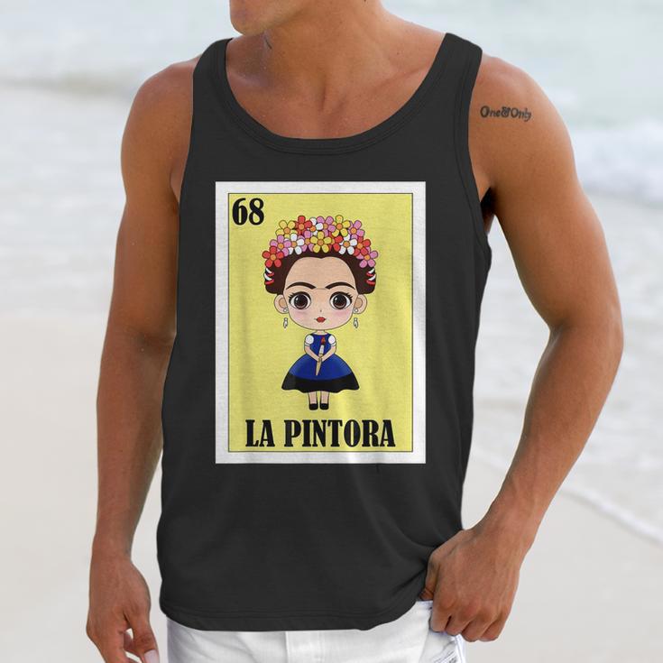 Frida Kahlo Funny Card Unisex Tank Top Gifts for Her