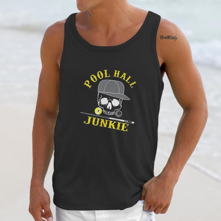 Funny Billiard Pool Hall Junkie Unisex Tank Top Gifts for Her