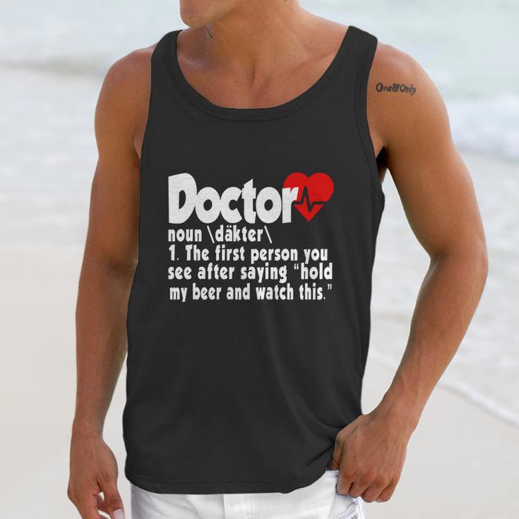 Funny Doctor Medical Med Student Unisex Tank Top Gifts for Her