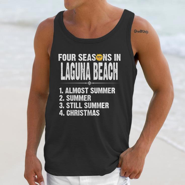 Funny Four Seasons In Laguna Beach Hot Summer 2020 Unisex Tank Top Gifts for Her