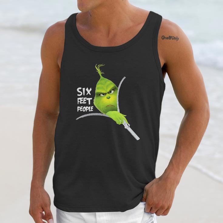 Funny Grinch 6 Feet People Unisex Tank Top Gifts for Her