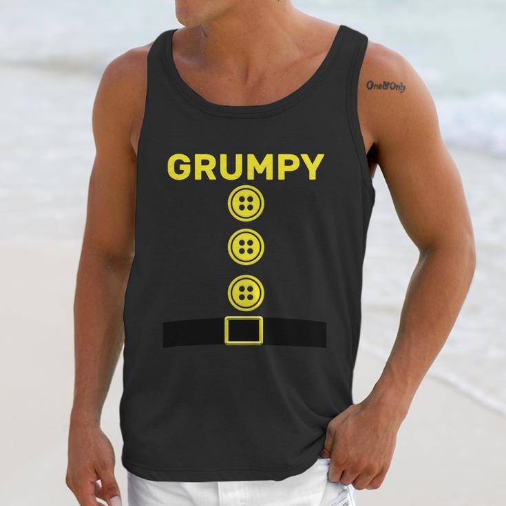 Funny Halloween Grumpy Dwarf Halloween Costume Unisex Tank Top Gifts for Her