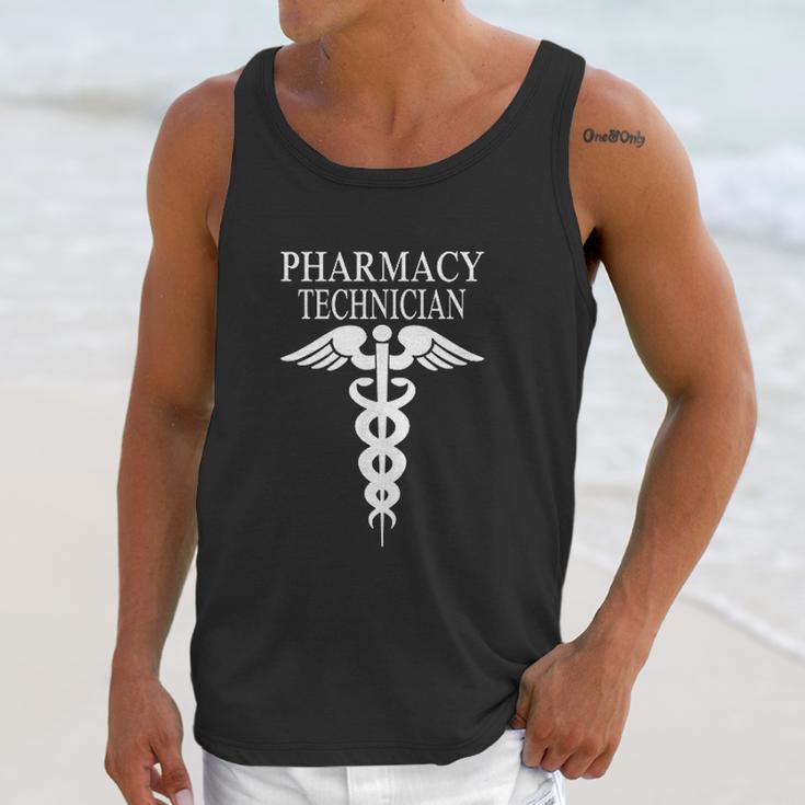 Funny Pharma Tech Gift For Pharmacy Technician Unisex Tank Top Gifts for Her