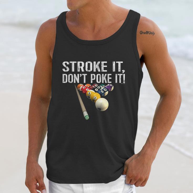 Funny Pool Stroke It Unisex Tank Top Gifts for Her