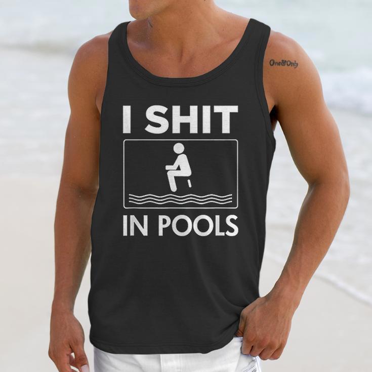 Funny I S Hit In Pools Offensive Swimming Swim Unisex Tank Top Gifts for Her