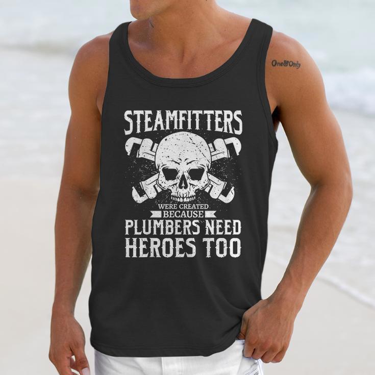 Funny Steamfitters Steam Pipe Welding Unisex Tank Top Gifts for Her