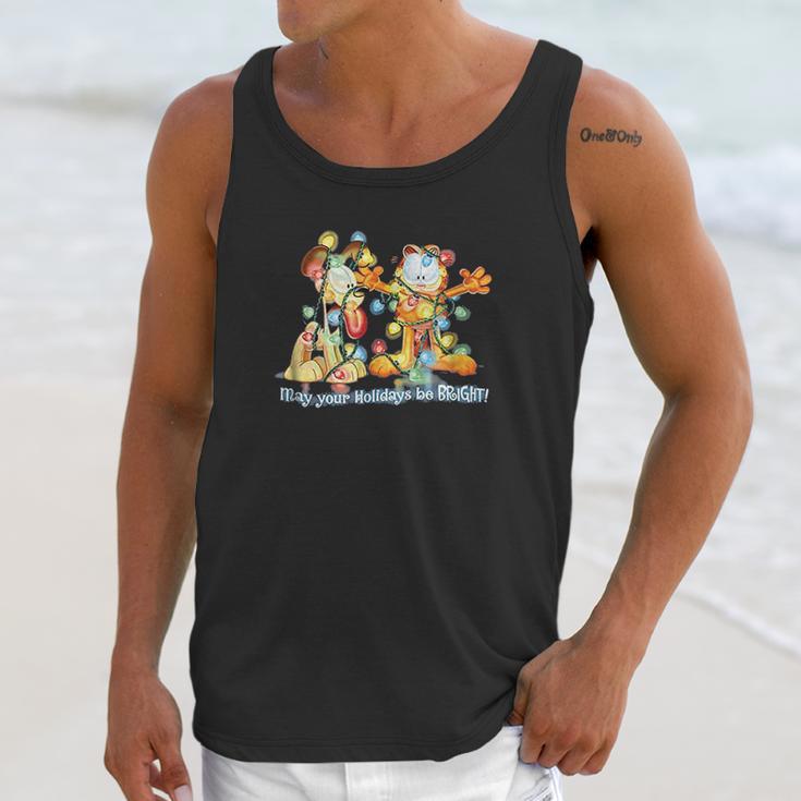 Garfield Bright Holidays Unisex Tank Top Gifts for Her